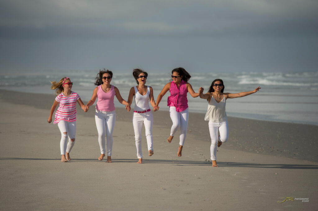 Family-Photographer-at-Wrightville-Beach-Captured-A-Family-Being-Playful-On-The-Beach