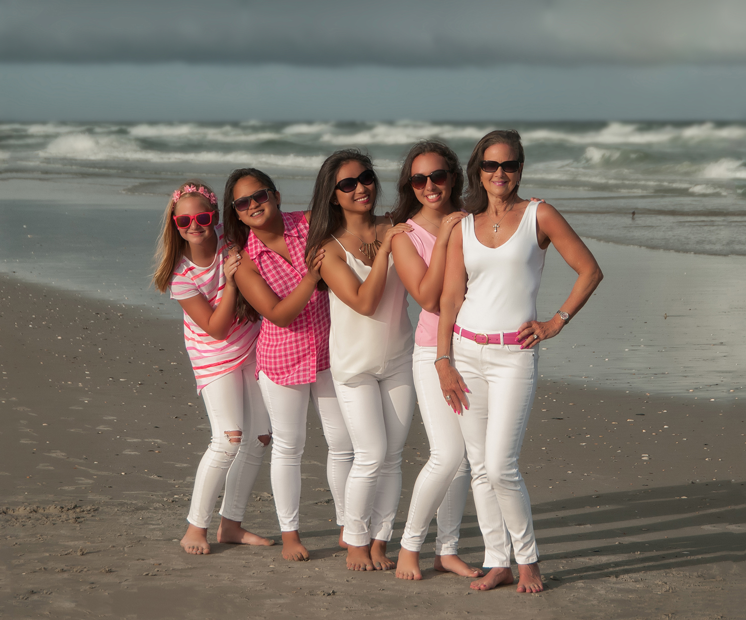 These ladies dressed for Luxury with Photographers in Wrightsville Beach, NC.